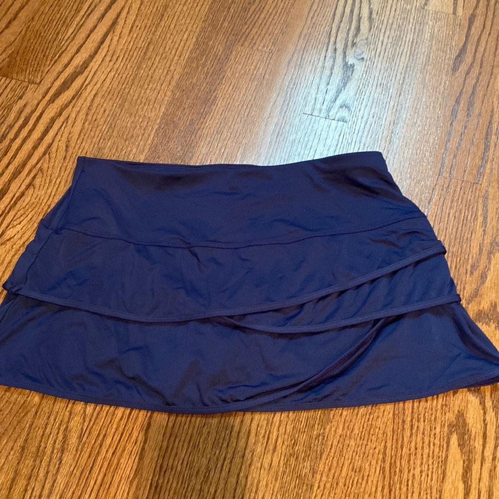 Lucky in Love Navy Tennis Skort